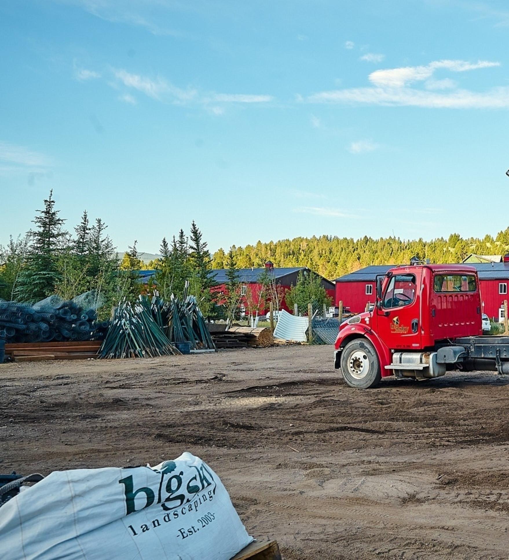 Landscaping Truck